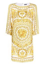Versace Barocco-print blouse - Weiß