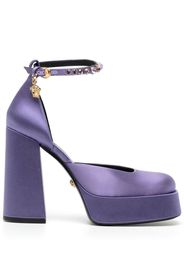 Versace Medusa Aevitas 125mm satin pumps - Violett