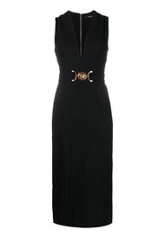 Versace Medusa Biggie sleeveless midi dress - Schwarz