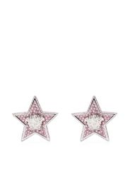 Versace Medusa Star stud earrings - Silber