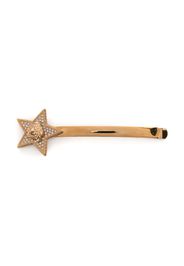 Versace star-embellished hair pin - Gold