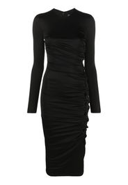 Versace x Dua Lipa cut-out midi dress - Schwarz