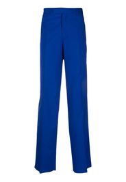Versace wide-leg tailored trousers - Blau