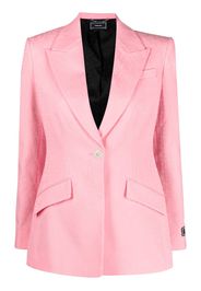 Versace Einreihiger Blazer - Rosa