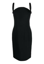 Versace sleeveless midi dress - Schwarz
