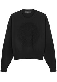Versace Medusa Head-motif crew-neck jumper - Schwarz