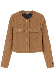 Versace Heritage Tweed-Jacke - Braun