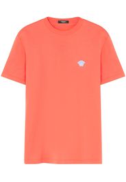 Versace T-Shirt mit Medusa-Applikation - Orange