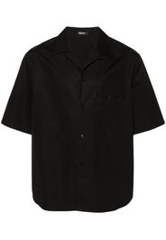 Versace Hemd mit Barocco-Print - Schwarz