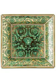 Versace x Rosenthal Medusa Garland plate (18cm x 18cm) - Grün