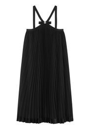 Versace bow-detailing midi dress - Schwarz