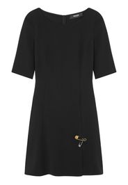 Versace half sleeve dress - Schwarz