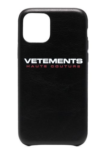 VETEMENTS iPhone 11 Pro-Hülle mit Logo - Schwarz