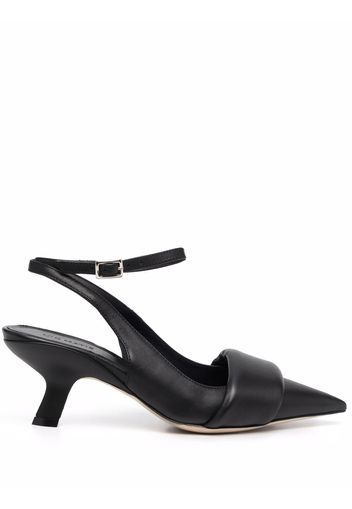 Vic Matie pointed low-heel pumps - Schwarz