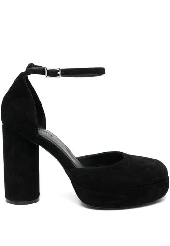 Vic Matie 105mm heeled suede sandals - Schwarz