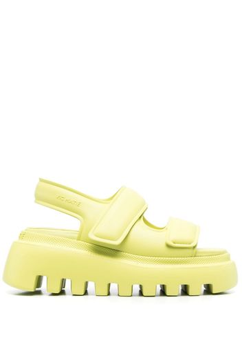 Vic Matie touch-strap sandals - Gelb