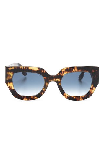 Victoria Beckham Eyewear cat-eye frame tortoiseshell sunglasses - Braun