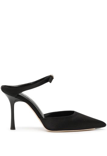 Victoria Beckham Jordy 90mm pointed mules - Schwarz