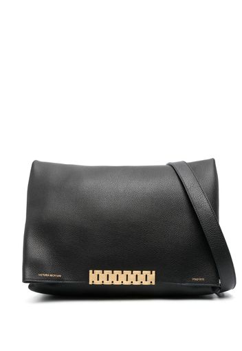 Victoria Beckham large Chain Pouch leather shoulder bag - Schwarz