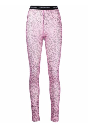 Viktor & Rolf Private Party leggings - Rosa