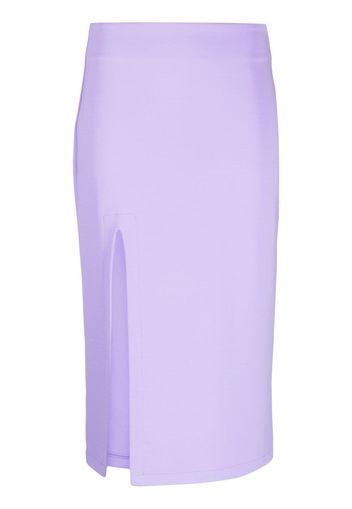 Viktor & Rolf high-waisted midi skirt - Violett