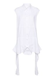 Viktor & Rolf Upside Down Midi-Hemdkleid - Weiß