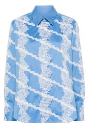 Viktor & Rolf Poloshirt mit Schnürung - Blau