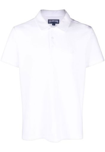 Vilebrequin Phoenix terry short-sleeved polo shirt - Weiß