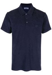 Vilebrequin Phoenix terry short-sleeved polo shirt - Blau