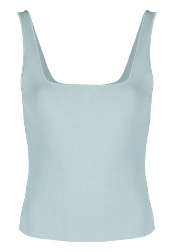 Vince square-neck tank top - Blau