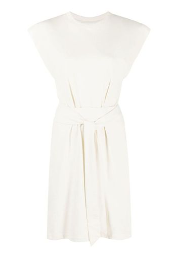 Vince tied waist mini dress - Nude