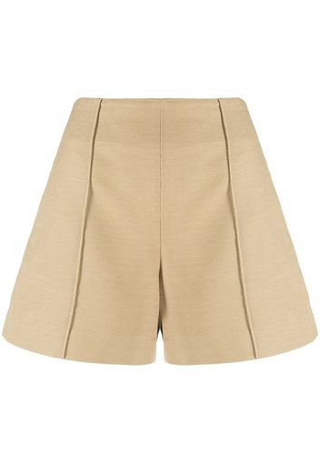 Vince Sculptural panama short - Nude