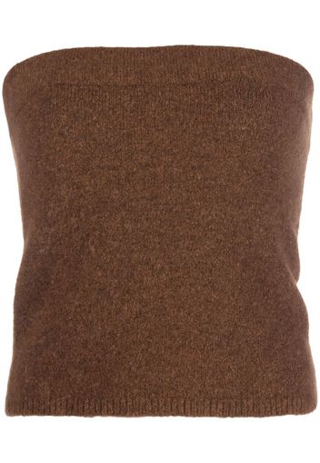 Vince strapless knit top - Braun