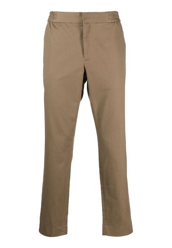Vince mid-rise straight-leg trousers - Nude