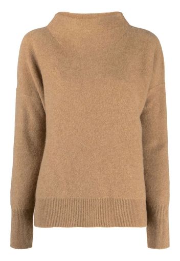 Vince mock-neck cashmere jumper - Nude