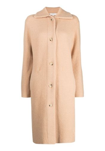 Vince single-breasted button coat - Braun