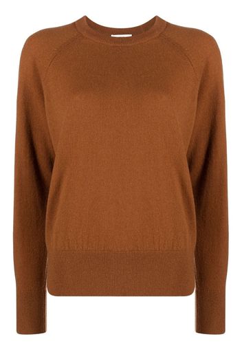 Vince cashmere-blend long-sleeved jumper - Braun