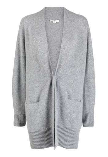 Vince open-front cashmere cardi-coat - Grau