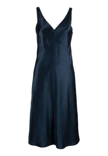 Vince Camisole-Kleid mit V-Ausschnitt - Blau
