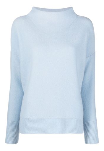 Vince Funnel-Neck cashmere pullover - Blau