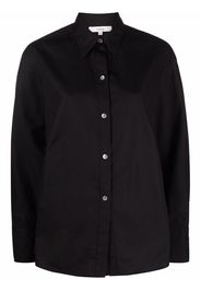 Vince sculpted long sleeve shirt - Schwarz