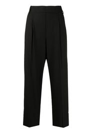 Vince Drapey cropped-leg trousers - Schwarz