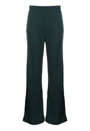 Vince ribbed knit trousers - Grün