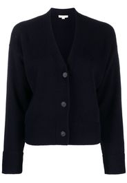 Vince button-front V-neck cardigan - Blau