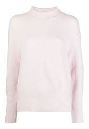 Vince brushed-finish roll-neck sweater - Rosa