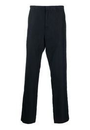 Vince straight-leg hemp trousers - Blau