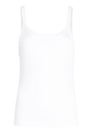 Vince rib-knit tank top - Weiß