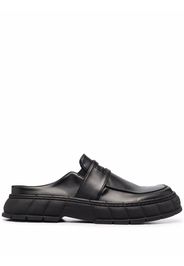 Virón backless chunky-sole loafers - Schwarz