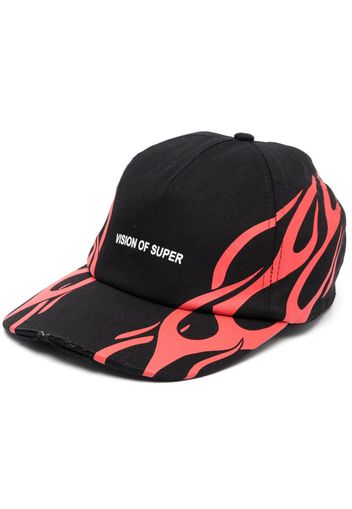 Vision Of Super logo-lettering cotton cap - Schwarz