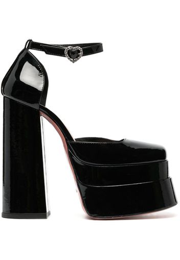 Vivetta patent-leather platform 160mm pumps - Schwarz